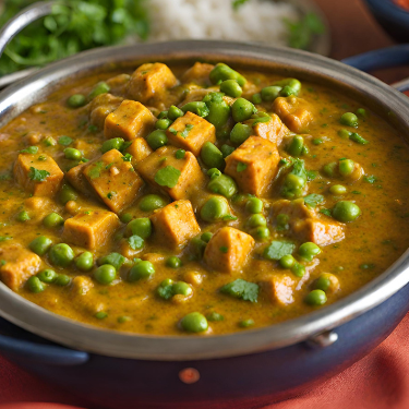 matar paneer